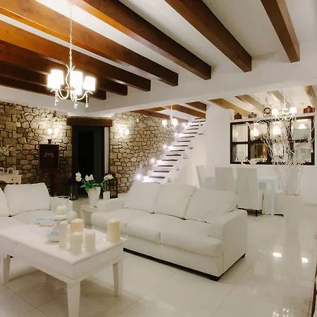 Vila White Diamond With Private Pool Kamena Vourla